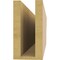 Ekena Millwork 4in. W x 8in. H x 28in. L Yorktown Woodgrain TimberThane Rafter Tail, Primed Tan RFTUR04X08X28YORRCPR - alternate 2